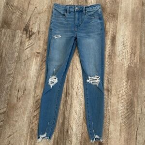 American Eagle super high rise jegging